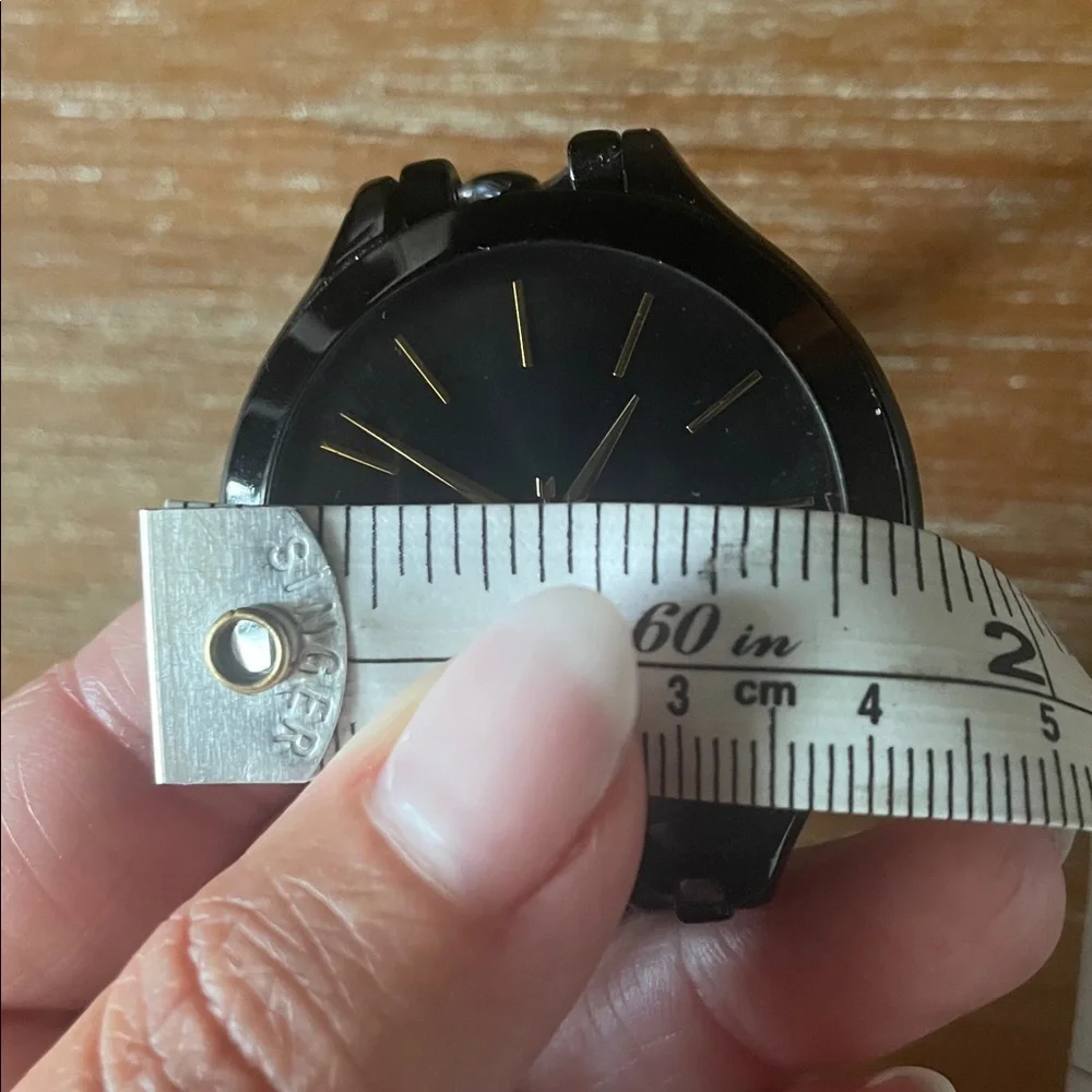 Michael Kors Women’s Black‎ Chain Watch Small Wrist Stainless Steel